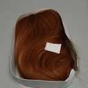 Short Copper Wigs for Women Mid length Wigs for white women Layered wig with bangs Synthetic wig for white Women