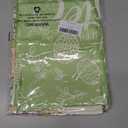 Bunny Ears Eggs Wildflowers Easter Lumbar Pillow Cover Pillow Cases Set of 4 Decorations for Farmhouse Home Sofa Couch Cushion Cover Party Holiday Decor 12x20 Inch