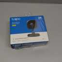 Tapo 2K Indoor Wired Security Camera - Works as a Baby Monitor & Pet Camera, Person/Motion/Baby Cry Detection, 2-Way Audio, Siren, Subscription-Free Local Storage or Optional Cloud, Black, C111