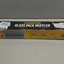 MagnaFlow Glasspack Performance Exhaust Muffler 18125: 2.25"/2.25" Inlet/Outlet, 3.5x3.5x18" Round