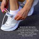 CHARKING 8 Pairs Ankle Socks for Women - Non Slip Cotton No Show Low Cut Casual Socks