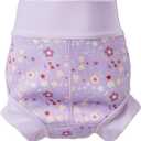 Splash About Happy Nappy Reusable Swim Diaper, Lilac Spring, 3-6 Months