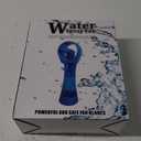 Water Misting Fan Portable Handheld Spray Fans Battery Operated for Outdoor Cooling- Set of 3 (Sky Blue/Purple/Pink)