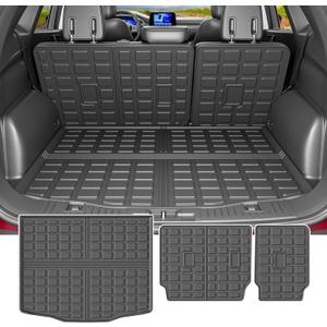 powoq Cargo Liner Compatible with 2020-2026 Ford Escape Trunk Mat All Season Protection TPE Cargo Mat Replacement for 2020 2021 2022 2023 2024 2025 2026 Ford Escape Accessories