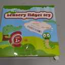 3PC Fidget Popper Sensory Toys Airplane Travel Activities for Toddlers Goodie Bags Pop it Fidget Toys for 12+ Month Babies 1 2 3 Year Old Girls Boys Valentine Gift Easter Basket Stuffer Gift