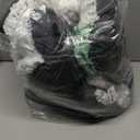 POCBLUE Deluxe Washable Dog Bed for Large Dogs Dog Crate Mat 35 Inch Comfy Fluffy Kennel Pad Anti-Slip for Dogs Up to 60 lbs, 35" x 23", Grey