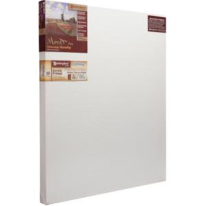Masterpiece ZSMM-2642 Monet Pro 1.5" Deep Monterey 10.5 oz Cotton Medium Texture Stretched Artist Canvas 26" x 42" 3 Pack