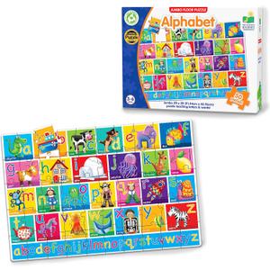 The Learning Journey: Jumbo Floor Puzzles - Alphabet - Extra Large Puzzle Measures 3 ft by 2 ft - Preschool Toys & Gifts for Boys & Girls Ages 3 and Up (436318)
