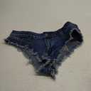 Mini Jean Shorts Cut Off Sexy Jean Shorts Micro Shorts Sexy Short Shorts for Women Lingerie Denim Shorts Hot Pants L