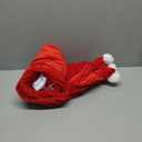 6 Pack Christmas Chair Covers, Velvet Santa Hat Chair Back Covers, Red Hat Dining Chair Slipcovers for Christmas Restaurant Holiday Festival Party Decor