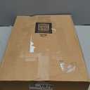 Mayfair Padded Toilet Seat with Chrome Hinges, Soft Vinyl over Wood Core Seat, Made in USA, Elongated, White