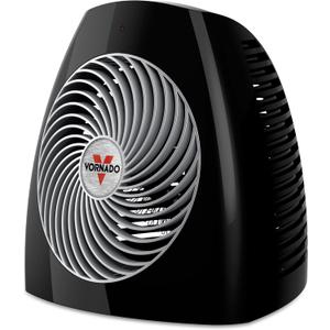Vornado MVH (2025) Space Heater, 3 Heat Settings, Adjustable Thermostat, Tip-Over Protection, Auto Safety Shut-Off System, Indoor Use, Whole Room Heating, Black