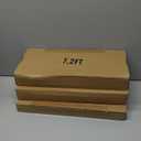 Fomcet Wedding Arch Backdrop Stand Set of 3 White Metal Arched Backdrop Stand 7.2FT & 6.6FT & 6FT Balloon Arch Frame for Wedding Ceremony Birthday Party Baby Shower Anniversary Decoration