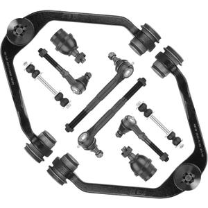 2WD Front Upper Control Arm Ball Joint Tie Rod Sway Bar Compatible Suspension Kits with 1997-2003 Ford Expedition/F-150/F-250, 1998-2002 Lincoln Navigator/Blackwood (10pc)