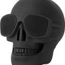 Skull Speaker Wireless Portable Unique Skeleton Bluetooth Speakers Halloween Decorations for Gift Party Supports TF/USB Drive/AUX