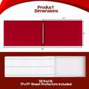 11x17 Binder, 10 Pack Heavy Duty Pressboard Report Cover - Performore