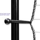 4' Lacrosse Bounce Back Rebounder Pitch Back Ball Return Training Screen by Trademark Innovations