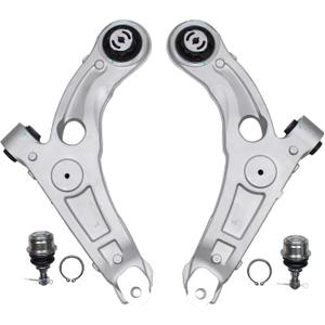 MOTOKU Pair Front Lower Control Arm and Ball Joint Assembly for Jeep Cherokee 2014-2018