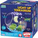 Wow in The World Light-UP Terrarium | Grow Plants, Decorate Your Terrarium, Glow-in-The-Dark, UV Lights, Companion Audio Content, Bonus Reusable Science Tool, STEM Toy for Kids 6+ by Thames & Kosmos