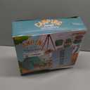 Meland Kids Camping Set with Tent - Toddler Toys for Boys with Campfire, Camping Toys for Kids Indoor Outdoor Pretend Play, Gift Idea for Boys Age 3,4,5,6 Year Old Birthday Christmas (Green)