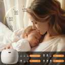 Portable Sound Machine for Baby Kids | White Noise | Sleep Soother | 16 Soothing Sounds | Timer | Memory Function | 30H | Shush | Travel | Registry Gift | Newborn Essentials | Extended Battery Edition