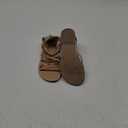 Vonair Girls Sandals Strappy Gladiator with Zipper Comfort Summer Shoes Gold US 4