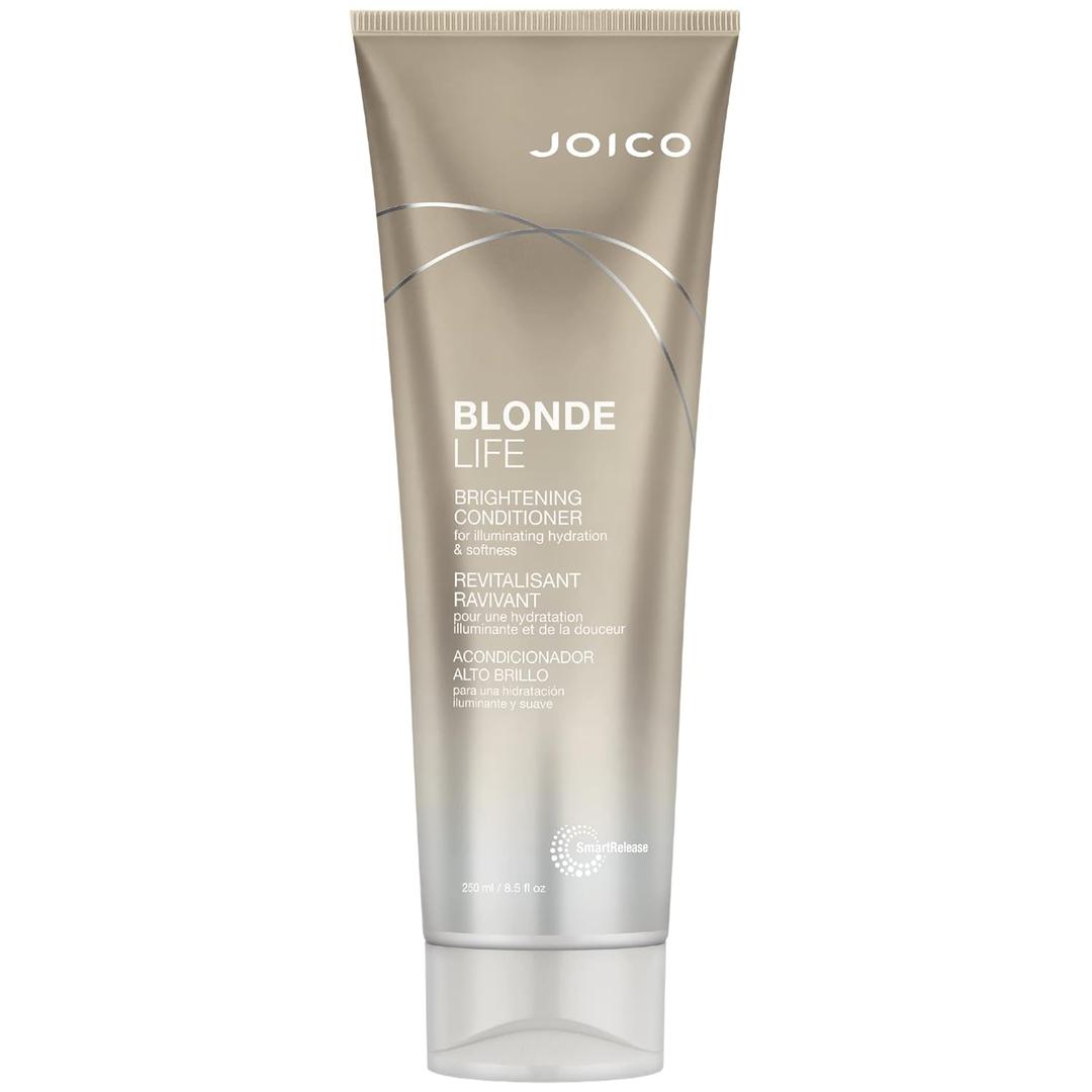 Joico Blonde Life Brightening Conditioner | For Blonde Hair | Illuminate Hydration & Softness | Add Softness & Smoothness | Sulfate Free | With Monoi & Tamanu Oil Joico Blonde Life Brightening Conditioner | For Blonde Hair | Illuminate Hydration & Softness | Add Softness & Smoothness | Sulfate Free | With Monoi & Tamanu Oil