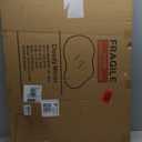 Irregular Wall Mirror - Wall Mirrors Decorative 24"x36" Black Asymmetrical Mirror Tempered Glass Aviation Aluminum Alloy Frame for Bathroom, Bedroom, Living Room, Cloakroom, Entryway