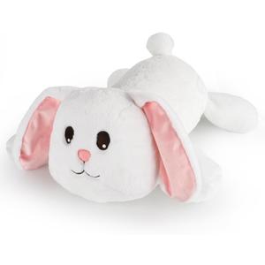 22 inch 4 lbs Bunny Weighted Stuffed Animals for Anxiety Soft Body Pillow Cute Doll Rabbit Large Plush Animal Toy Gifts for Adults Kids Girl Boy Birthday Valentines