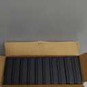 JPB Matte Black Cotton Filled Jewelry Boxes #96 (Pack of 20) 9 inches x 6 inches (20)