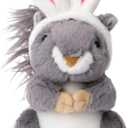Midlee Easter Squirrel Bunny Plush Large Dog Toy