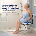 Swivel Shower Chair for Elderly and Disabled, Heavy Duty Safety Shower Seat
