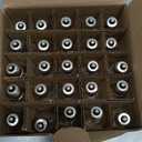 Joiedomi 25 Pack C7 Bulb, Replacement Light Bulbs for Christmas Outdoor, Indoor, Lawn, Tree, Panel Decor, E12 Candelabra Base, Longer Life 120 Volt, 6W (Warm White)