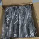 24 Pcs Black Plastic Champagne FlutesBlack Champagne Glasses Bulk, Made of Durable Plastic Material Can be Used for Weddings, Everyday Fun Parties and More!