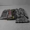 FUNPENY Halloween Foam RIP Tombstones, 5 Pack 17" Headstone Decorations for Halloween Graveyard, Yard, Garden, Tombstone Decorations Outdoor