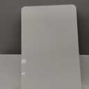 Clikuutory Wall Mounted High Gloss Folding Table, Wall Desk Fold Down for Small Spaces, Folding Workbench for Laundry Room, Home Office, Kitchen, Bedroom, Home Bar, White (31.5"15.7")