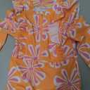 Long Sleeve Swimsuit & Bucket Hat, Size 4T