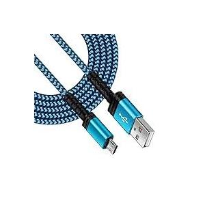 Micro USB Cable 6ft Long, Best Replacement USB to Micro-USB Android Cord Fast Charging for Kindle Fire Tablets and Kindle E-Readers Kindle Paper White, HD, HDX, 7, 8, 10