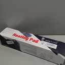 VAAGHANM Heating Pad: 33 x 17 inches Electric Heating Pad for Back Pain Relief -Extra Large Heat Pad for Shoulder/Neck/Cramp/Menstrual Pain - Upgraded 6 Timer & 6 Temperature Controller (Grey Blue)