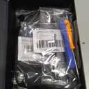 eXtremeRate Back Paddles Programable RISE4 V3 Remap Kit for PS5 Controller BDM-030 040 050 Models, Upgrade Board Black Redesigned Bottom Shell 4 Back Buttons Set for PS5 Controller