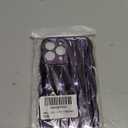 wahhle Water Ripple Pattern Curly Wave Frame Soft Cute Phone Case Cover for Men Women Girls(iPhone 13 Pro Max,Yellow)