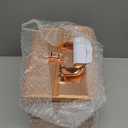 FRENESSA Makeup Train Case Makeup Case Travel Cosmetic Box Organizer Portable Make Up Box with Dividers Lockable for Artist Nail Sewing Vanity Storage Makeup Travel Case Rose Gold