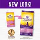 Wellness Complete Health Kitten Dry Cat Food, Natural, Wholesome Grains Kibble, Turkey, Turkey Meal and Chicken Recipe, 5 lb Bag (EXP 03/31/26)