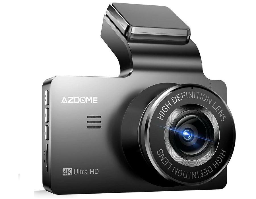 AZDOME M63 Lite 4K Dash Cam Front, 2160P Car Camera with Night Vision WDR, 3 Inch IPS Screen Dash Camera Built-in WiFi, G Sensor Loop Recording 24H Parking Mode, Super Capacitor Time Screen Saver 