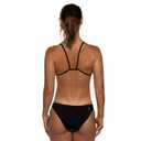 JOLYN Midl Athletic Bikini Swimsuit Bottom, Medium-Full Coverage - Women's Sport Bathing Suit Bottom, Bikini Bottom for Competitive Swimming, Water Polo, Lifeguarding, Paddling, Black, Medium (Black, M)