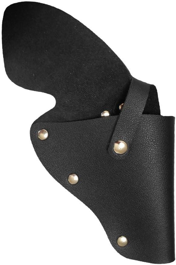 Revolver Holster, Concealed Leather Gun Cover, Quick Access Pistol Sheath for Toy Gun Revolver Pistol