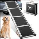 Extra Long 70Dog Ramp Folding Pet Ramp for Car Large Dogs with Non-Slip Surface Dog Ramps up to 200 lb for Car SUV Truck