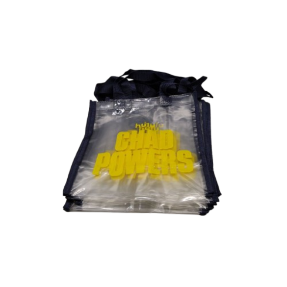 Hulu Chad Powers Clear Reusable bag Pack of 3