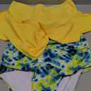 Mooncore Womens Plus Size Swimsuit High Waisted Tankini Bathing Suits Two Piece Flounce Bikini Swimsuit, Size XL