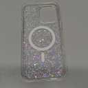 kate spade new york iPhone 16 Pro Max Case - Compatible with MagSafe - Designer Phone Case - Chunky Glitter Iridescent